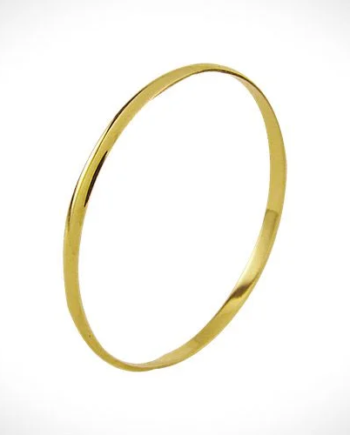 Aliança boleada ouro 18k tradicional